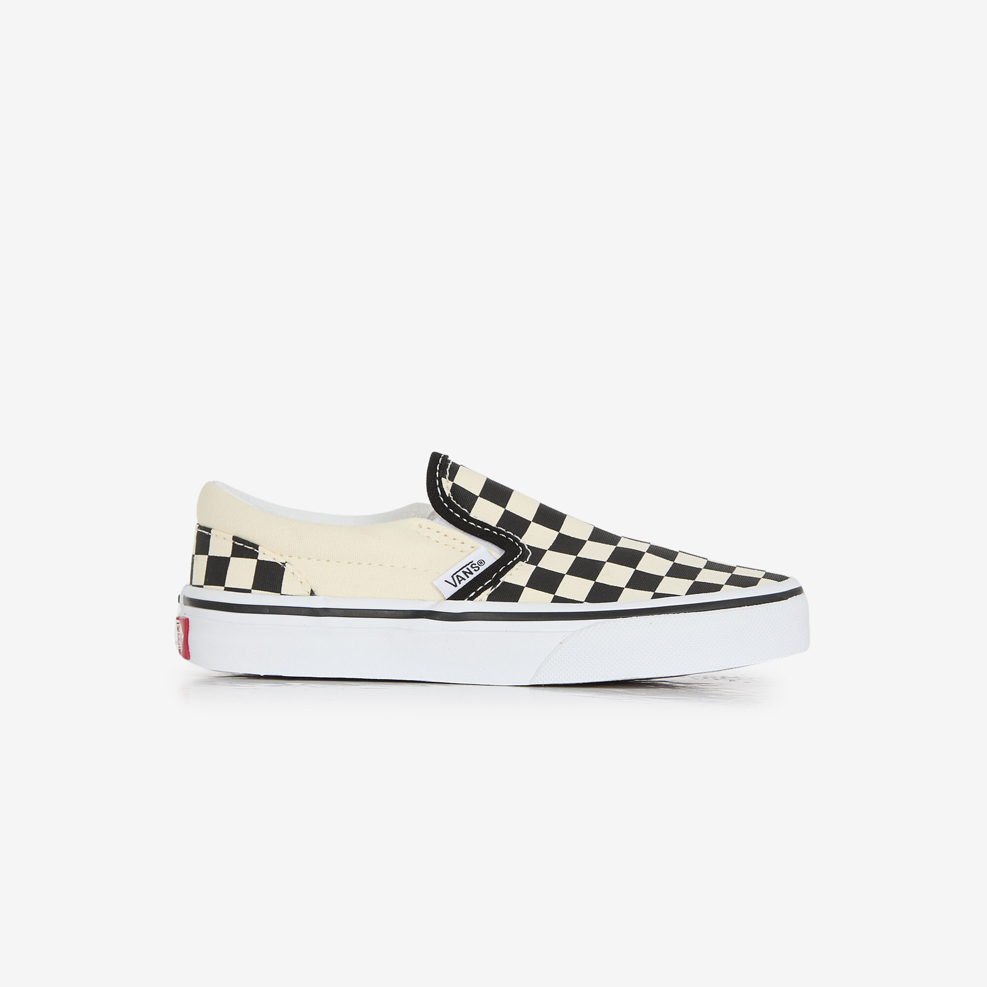 Classic Slip-on Blanc/noir - Enfant -