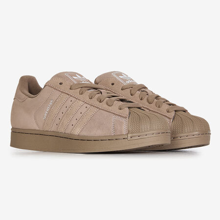 ADIDAS ORIGINALS superstar SUPERSTAR II SUEDE MARRON HOMME