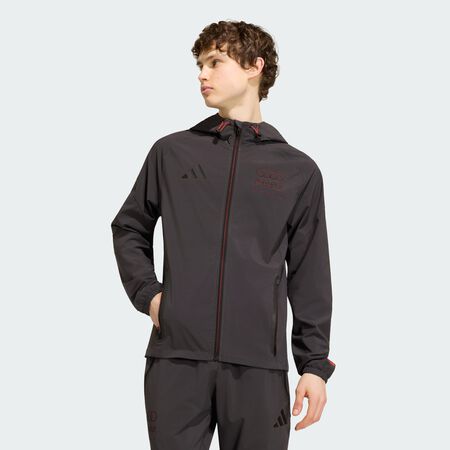 ADIDAS PERFORMANCE VESTE TECH VIS AUDI REVOLUT F1 TEAM DNA Utility Black / Hi-Res Red HOMME