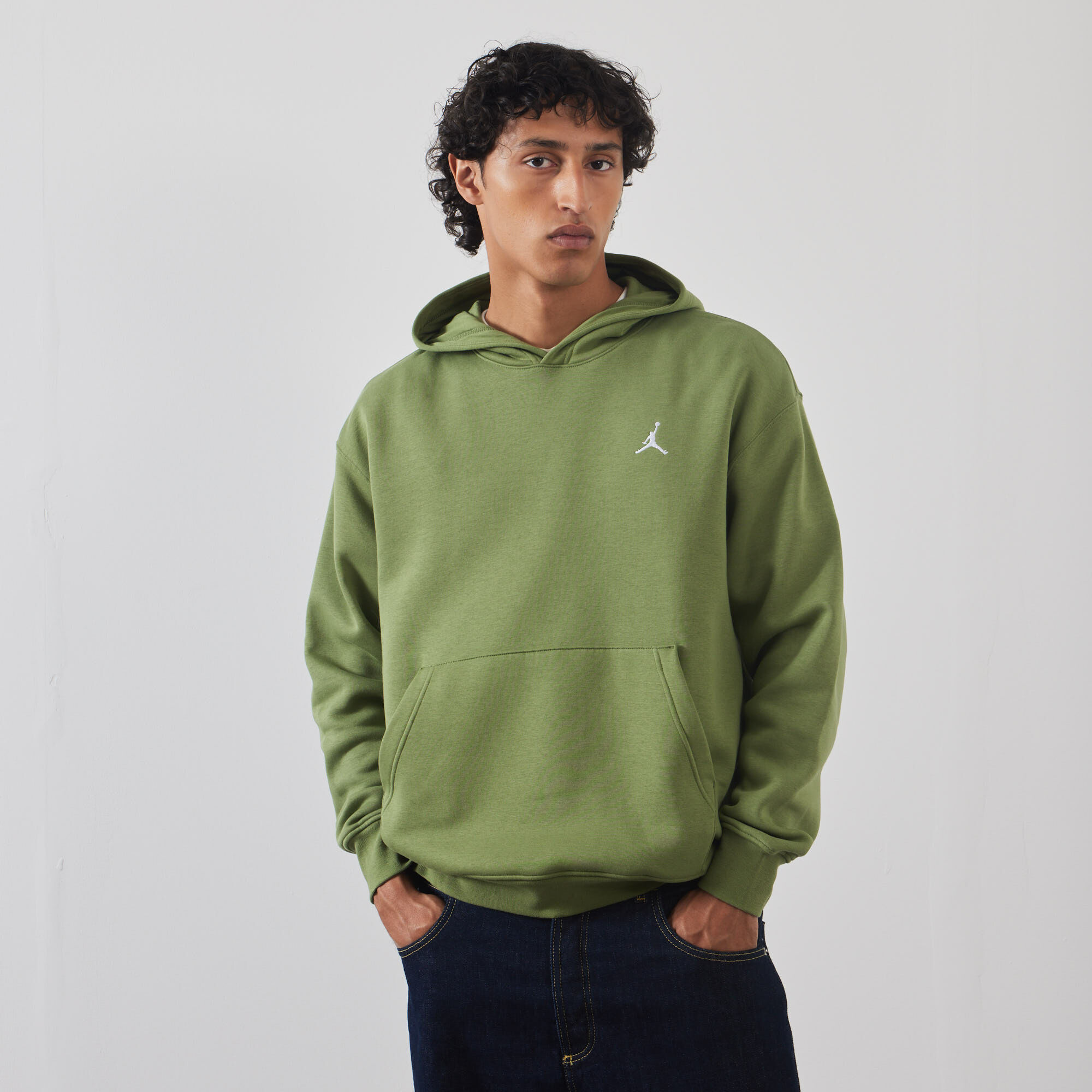 JORDAN ESSENTIAL HOODIE GREEN SWEATSHIRTS MEN Courir