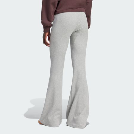 ADIDAS ORIGINALS Essentials Rib Flared Leggings Medium Grey Heather WOMEN