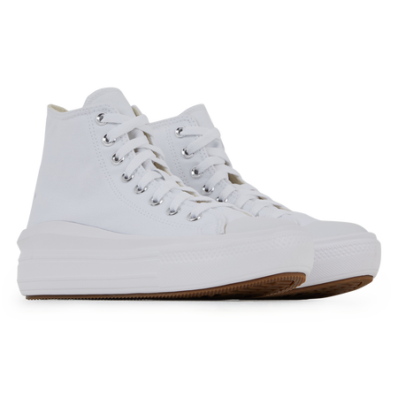 CONVERSE chuck taylor all star CHUCK TAYLOR ALL STAR MOVE HI WHITE WOMEN