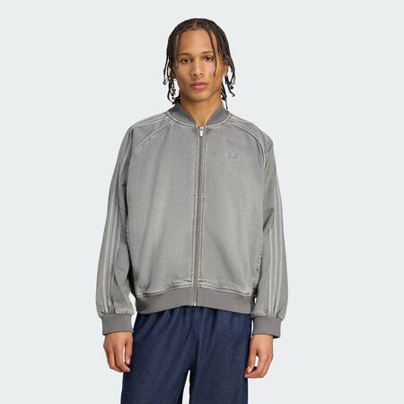 ADIDAS ORIGINALS Veste ample SST Adicolor SST Denim Black Wash Grey HOMME