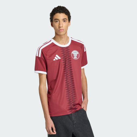 ADIDAS PERFORMANCE Maillot domicile Qatar 26 Noble Maroon HOMME