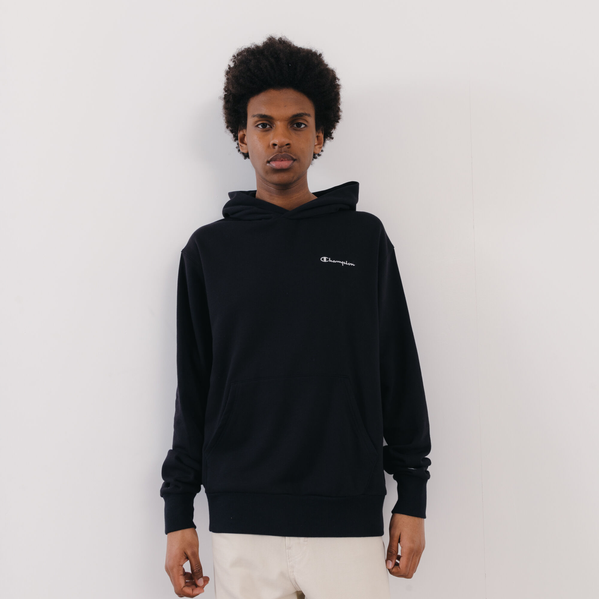 CHAMPION HOODIE ECOFUTURE NOIR SWEAT HOMME Courir