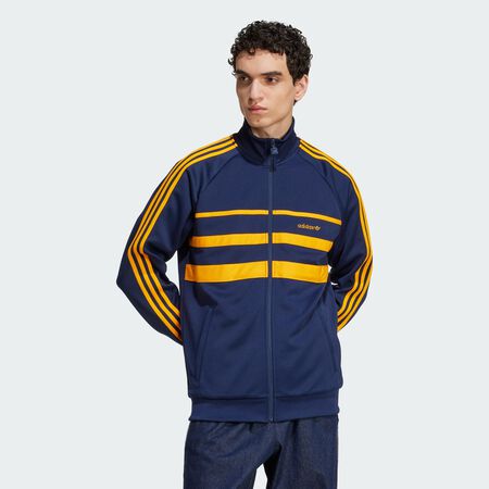 ADIDAS ORIGINALS Veste de survêtement The First Night Indigo / Crew Orange HOMME