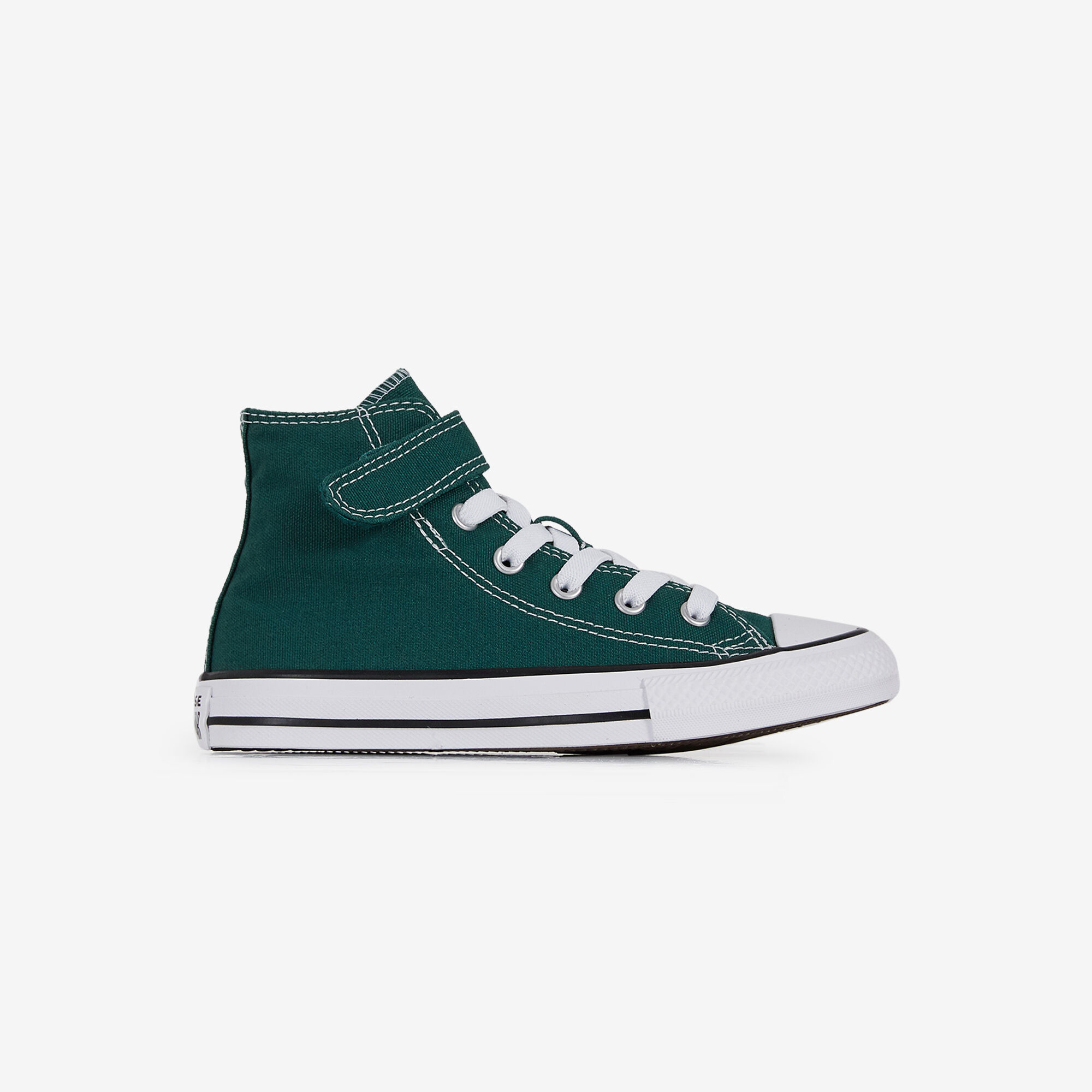 CONVERSE CHUCK TAYLOR ALL STAR HI CF VERT BLANC SNEAKERS ENFANT