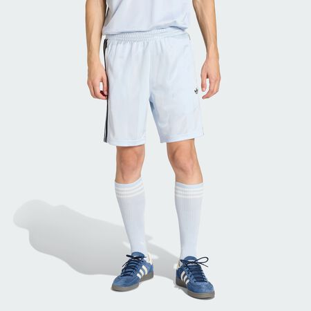 ADIDAS ORIGINALS SHORT 3 STRIPES LOOSE BLEU HOMME