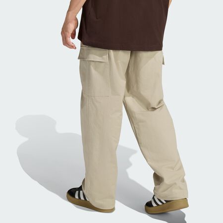 ADIDAS ORIGINALS Trefoil Essentials Woven Stone Khaki MEN