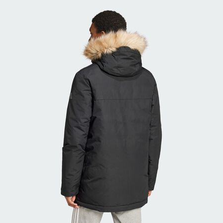ADIDAS SPORTSWEAR Paveric Fur Parka Black MEN
