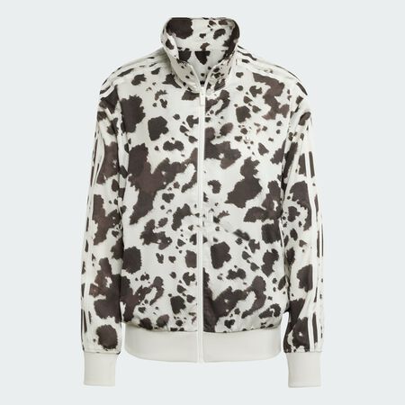 ADIDAS ORIGINALS adidas Originals Satin Track Top Multicolor / Off White WOMEN