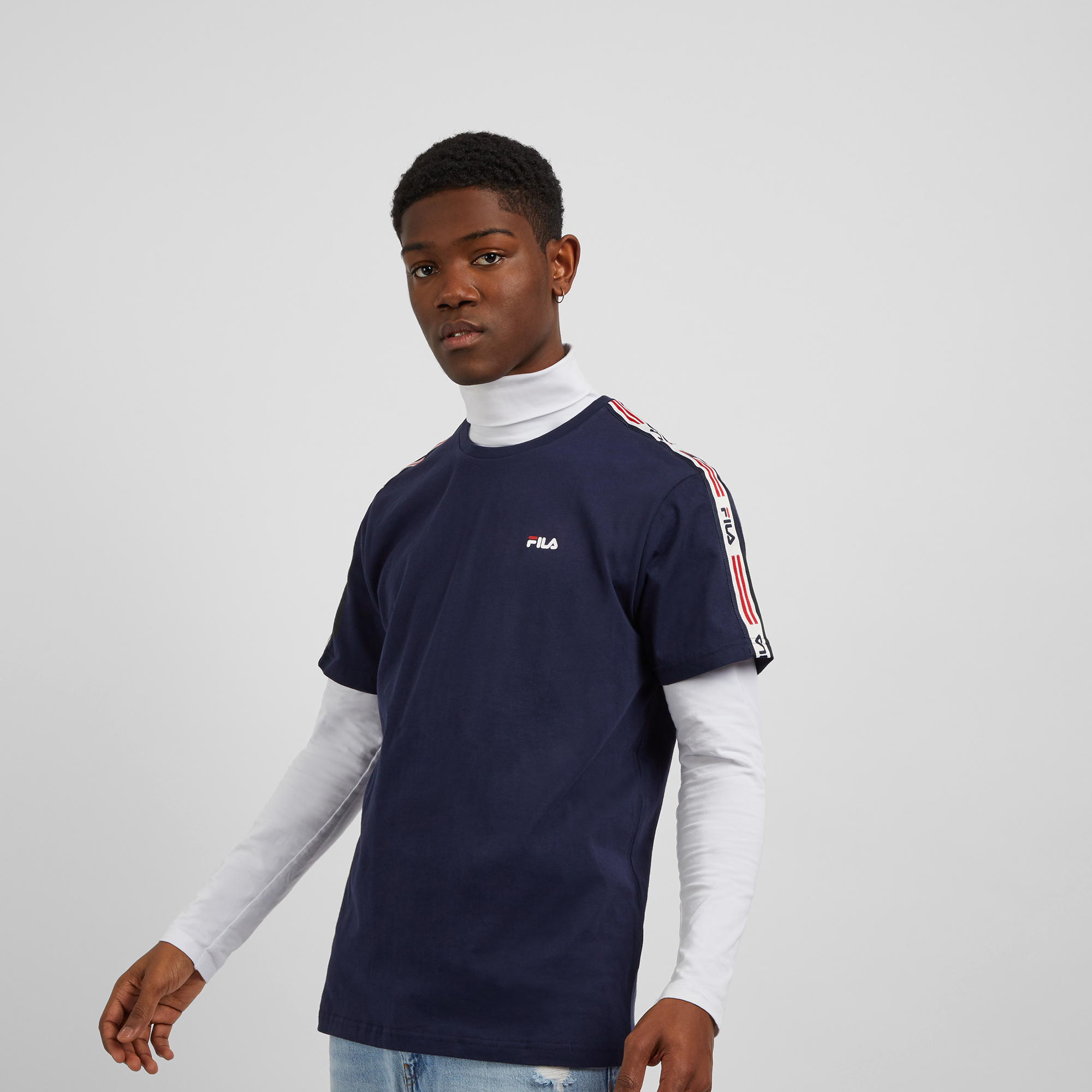 pull fila femme blanc