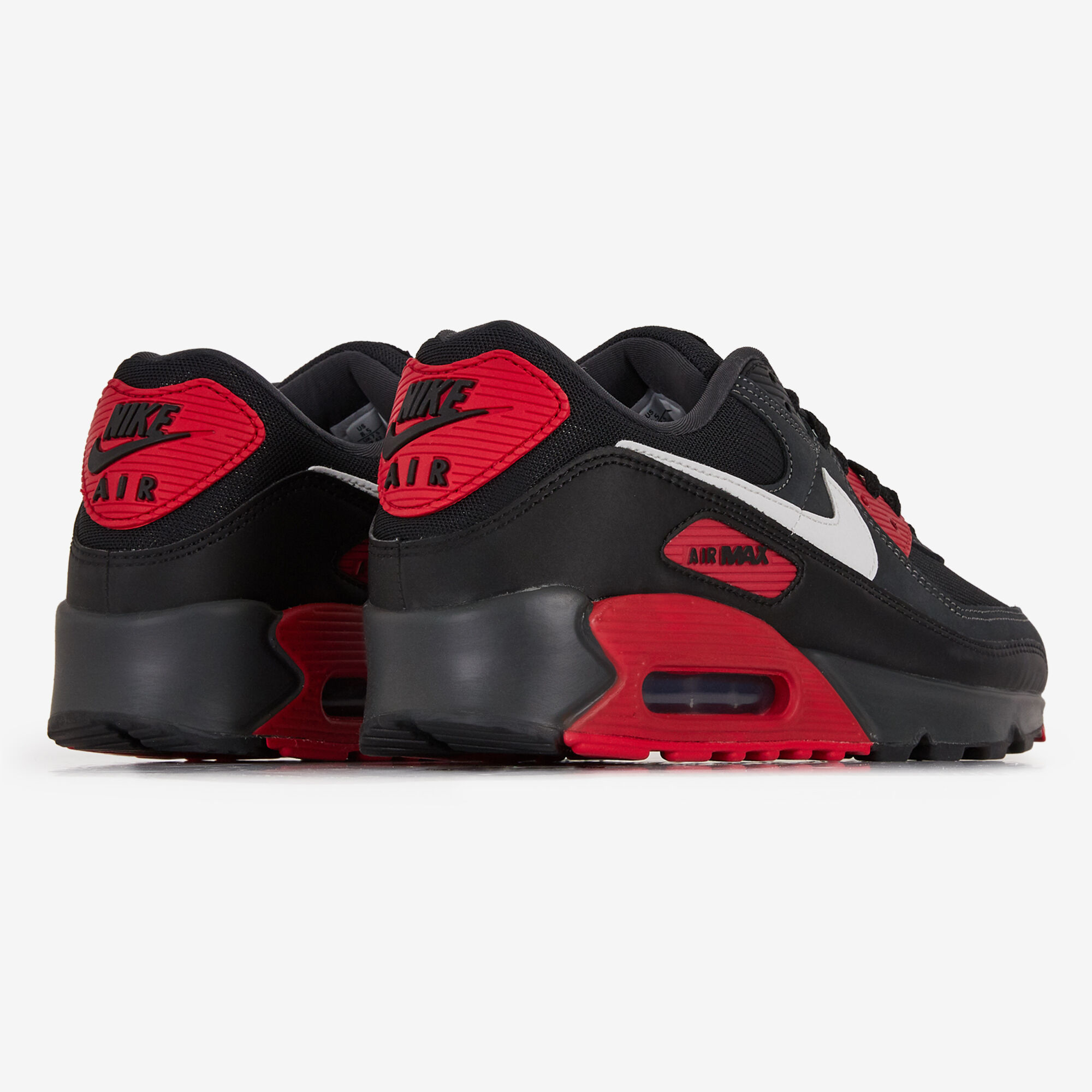 Nike air max 90 essential noir outlet rouge