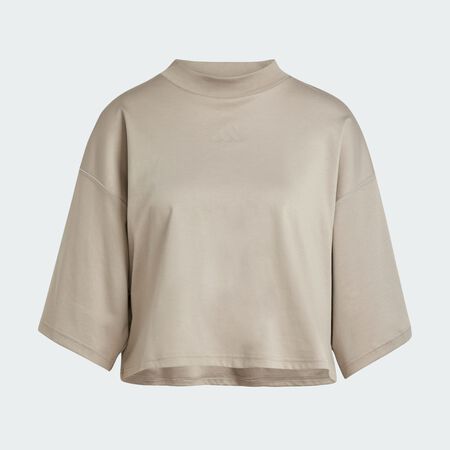 ADIDAS SPORTSWEAR City Escape Loose Tee Putty Beige WOMEN