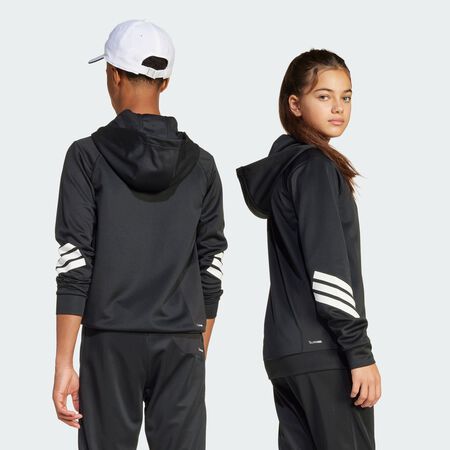 ADIDAS SPORTSWEAR All Sports NXT Hoodie Kids Black / White JUNIOR