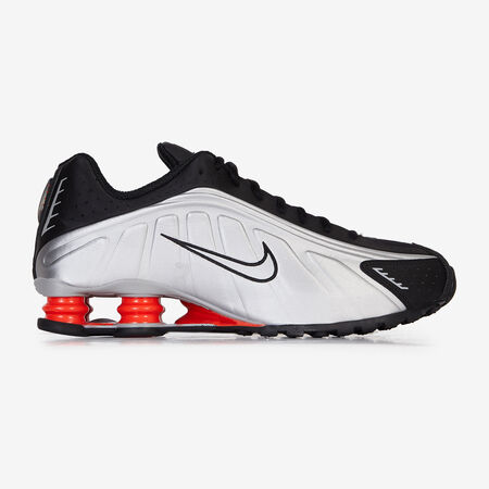 NIKE shox SHOX R4 BLACK/SILVER MEN