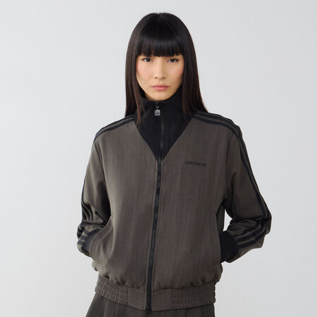 ADIDAS ORIGINALS JACKET FZ TAILORED GREY/BLACK WOMEN