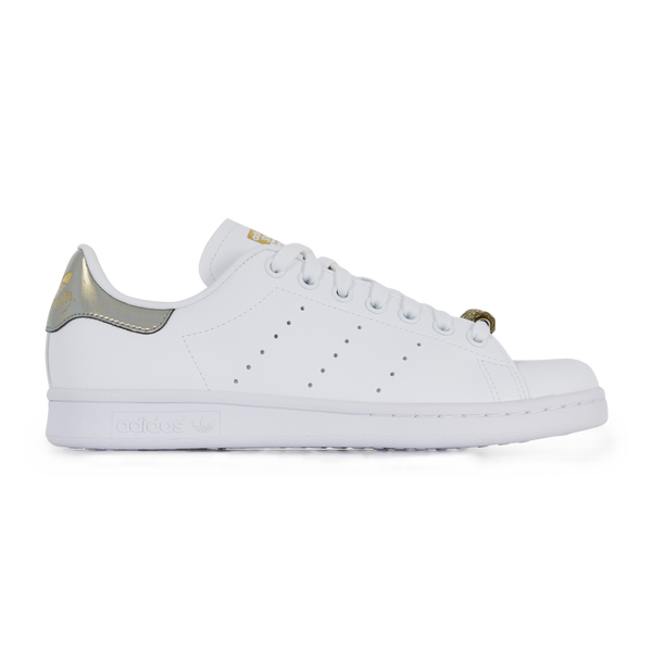 ADIDAS ORIGINALS STAN SMITH JEWEL WHITE SILVER SNEAKERS WOMEN