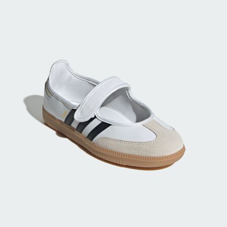 ADIDAS ORIGINALS Chaussure Samba Jane Cloud White / Alumina / Core Black FEMME