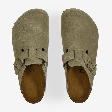 BIRKENSTOCK boston BOSTON SUEDE FADED KHAKI KHAKI MEN