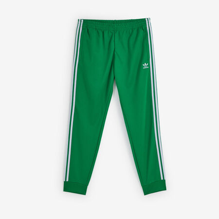 ADIDAS ORIGINALS CLASSIC SUPERSTAR TRACKPANT JOGGERS GREEN/WHITE MEN