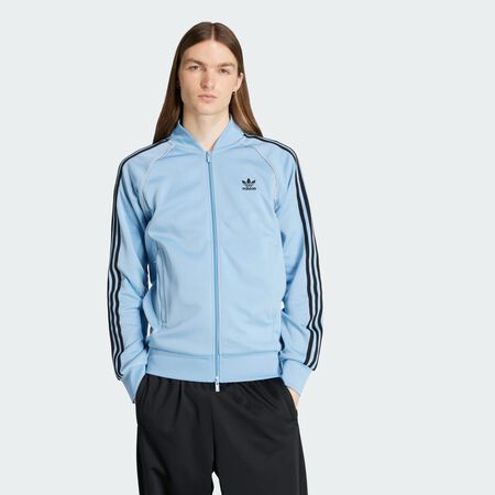 Veste de survêtement Adicolor Classics SST : Ash Blue / White