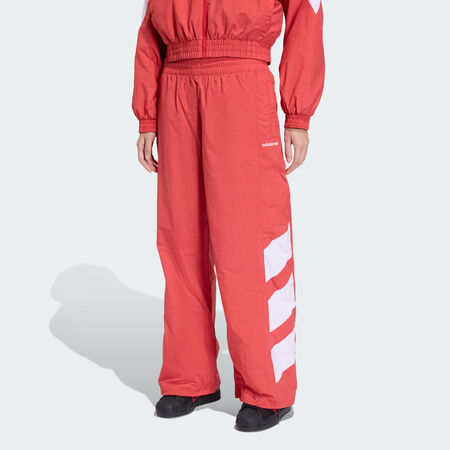 ADIDAS ORIGINALS PANTALON DE SURVÊTEMENT BLOCKED WASHED Better Scarlet FEMME
