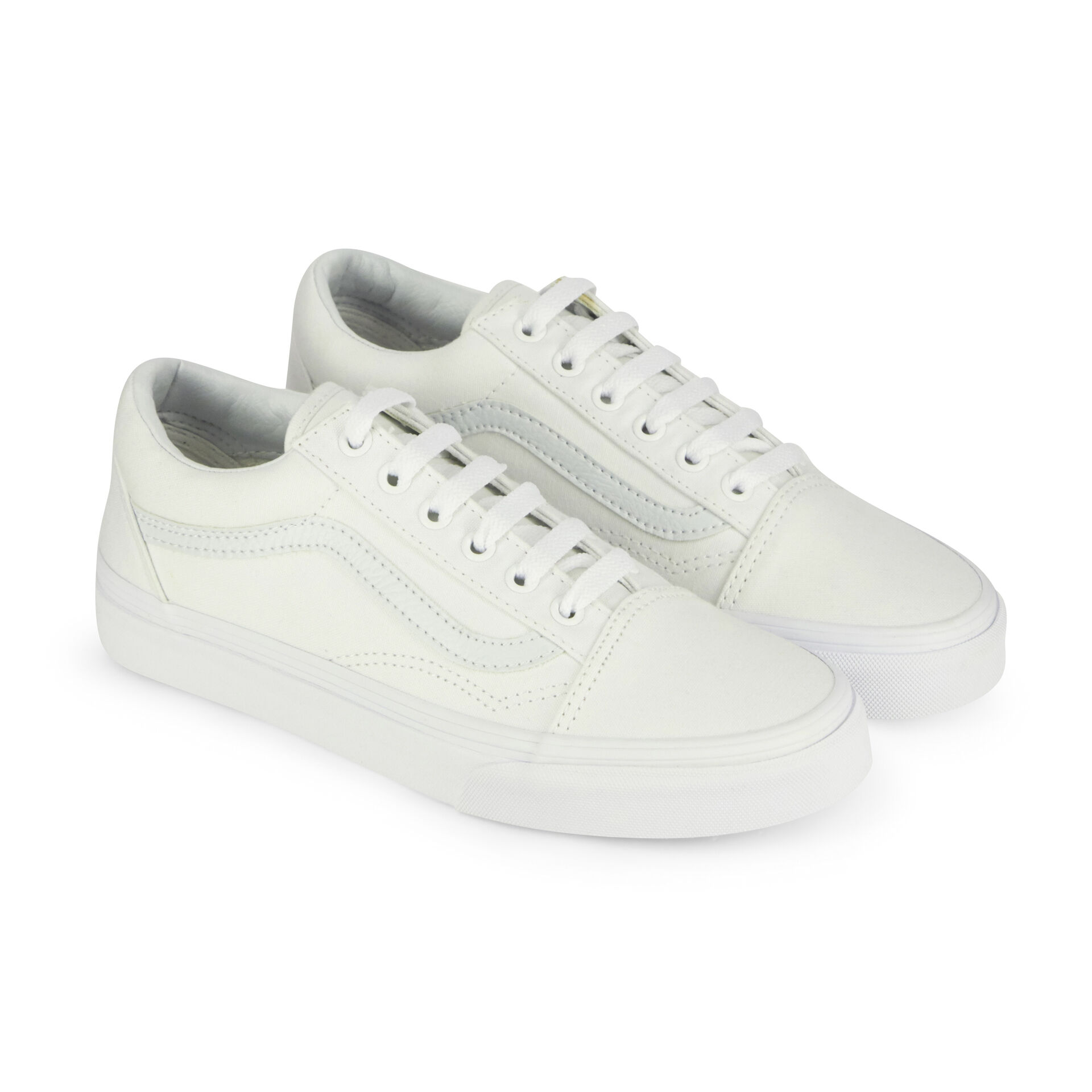 vans blanche vernis
