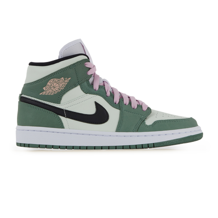 JORDAN jordan AIR JORDAN 1 MID GREEN WOMEN