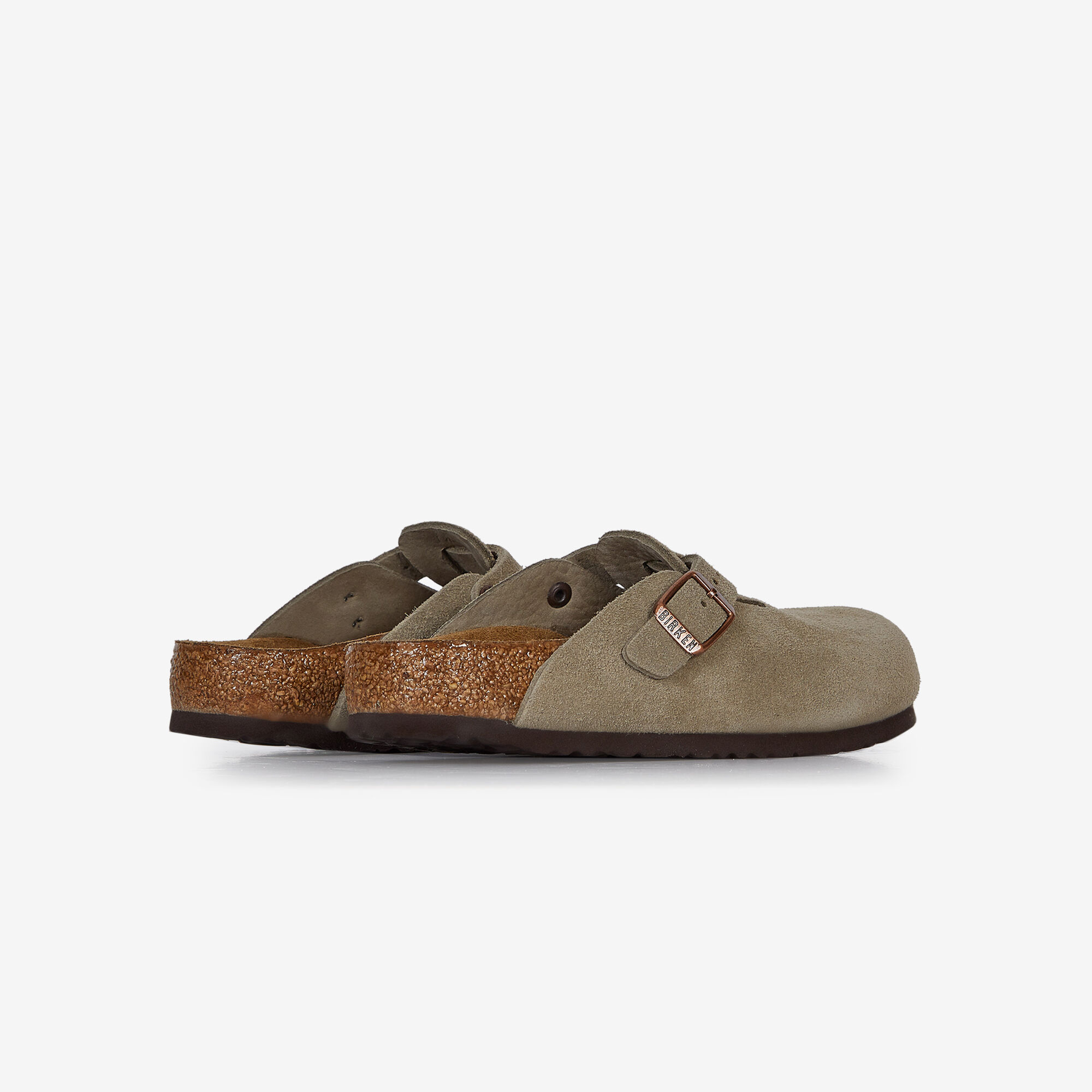 BIRKENSTOCK BOSTON SUEDE TAUPE - SNEAKERS KIDS | Courir.com