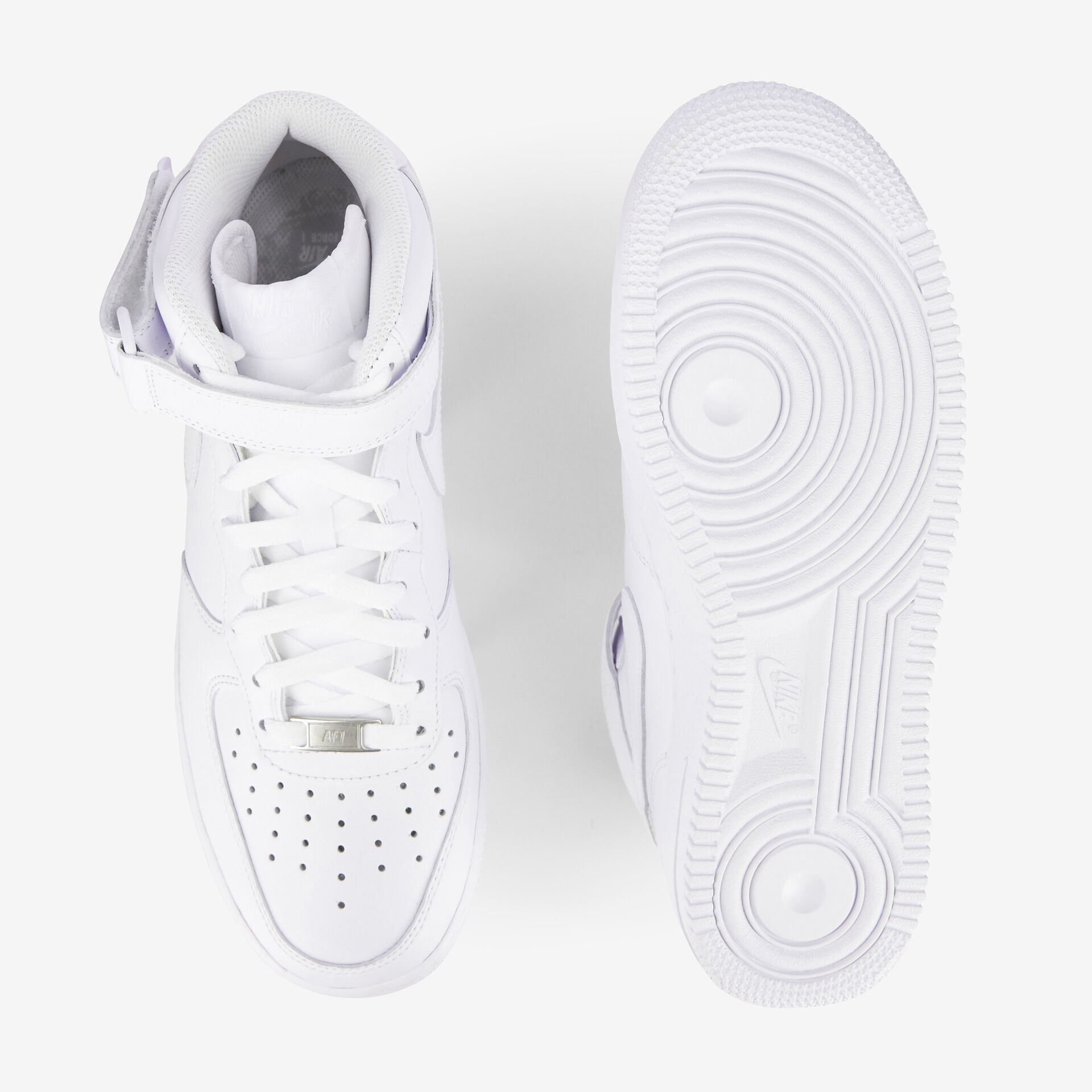 Nike air force 1 mid schuhe weiß hot sale