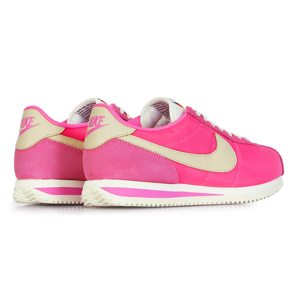 NIKE CORTEZ NYLON PINK/BEIGE SNEAKERS WOMEN