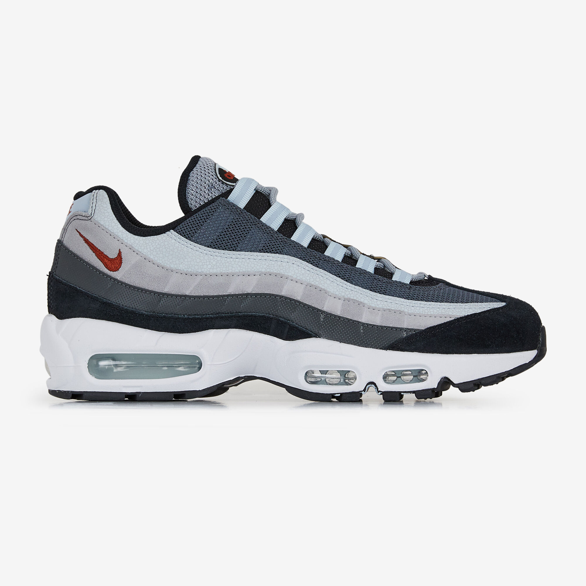 NIKE AIR MAX 95 GREY BLUE SNEAKERS MEN Courir