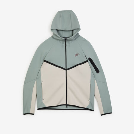 NIKE JACKET TECH FLEECE FZ BLUE/BEIGE MEN