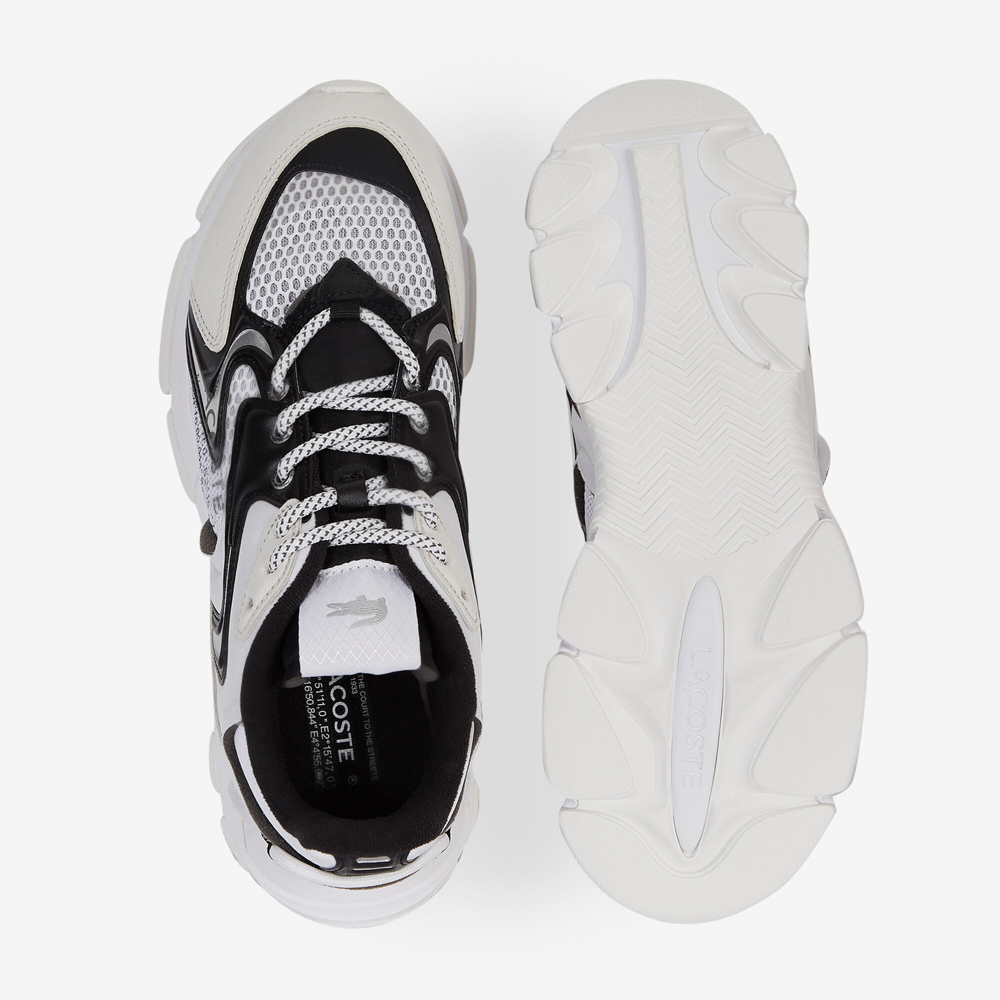 L003 Neo Ripstop  Blanc/noir
