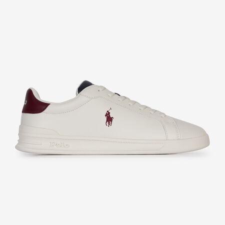 HERITAGE COURT : WHITE/BURGUNDY