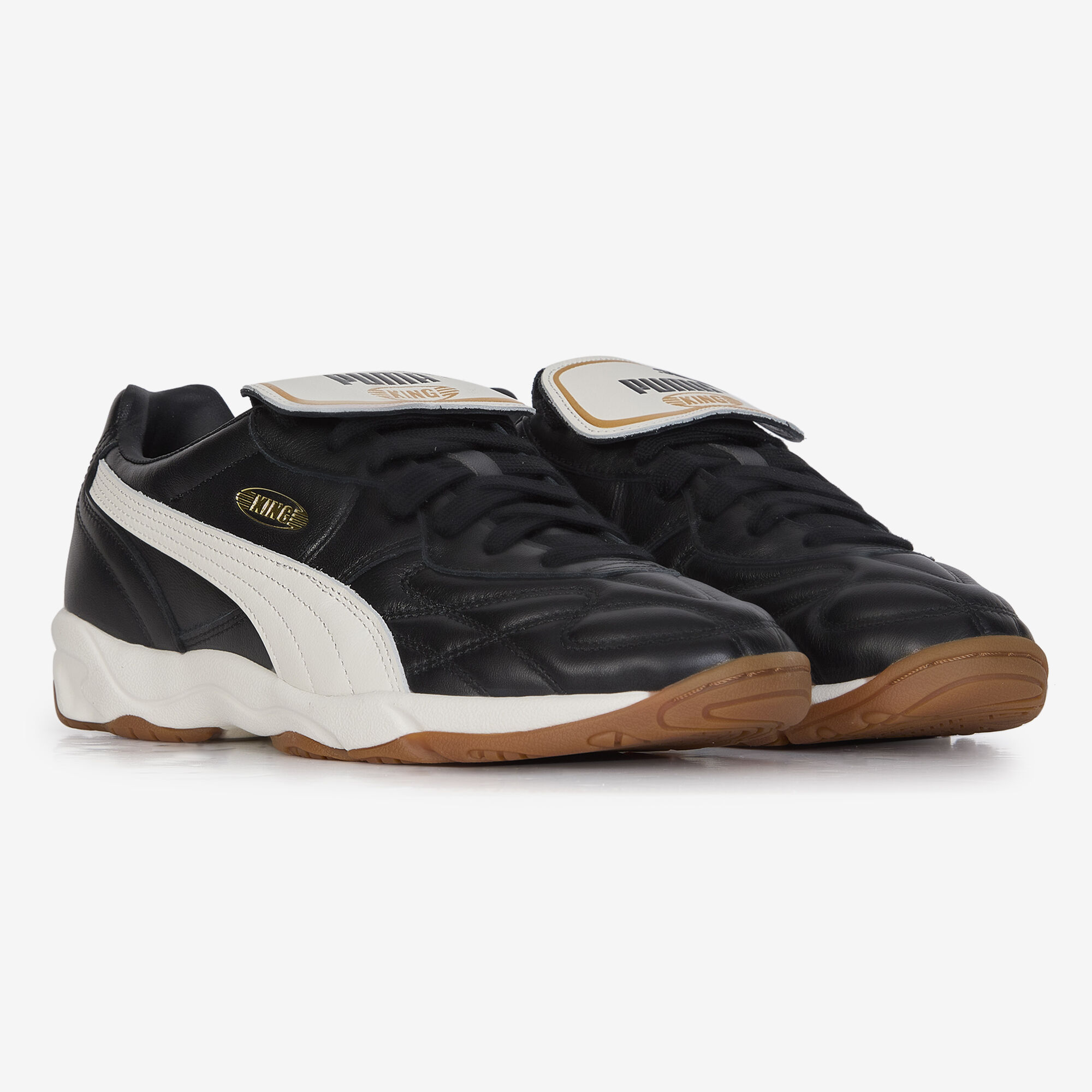 Baskets basses King Indoor cuir - vue 2