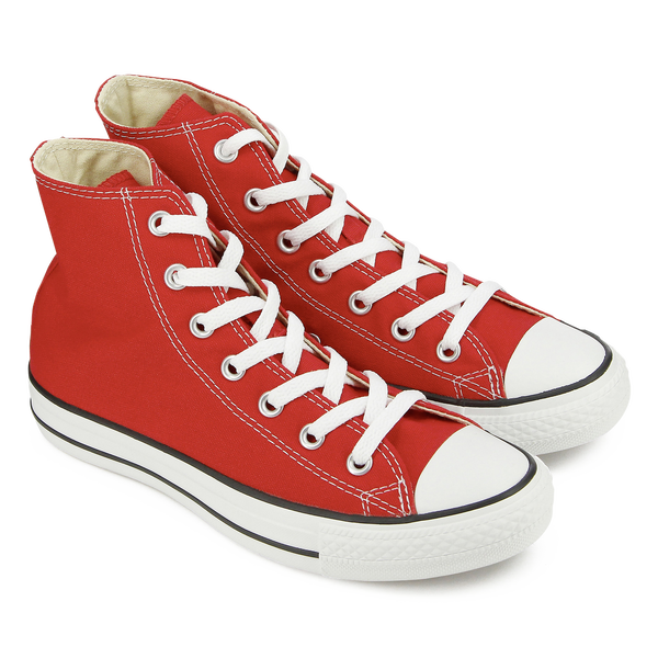 CONVERSE CHUCK TAYLOR ALL STAR HI CORE ROUGE SNEAKERS FEMME