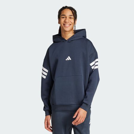 ADIDAS SPORTSWEAR Future Icons 3-Stripes Hoodie Aurora Ink MEN