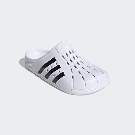 ADIDAS SPORTSWEAR Sabot Adilette Cloud White / Core Black / Cloud White HOMME