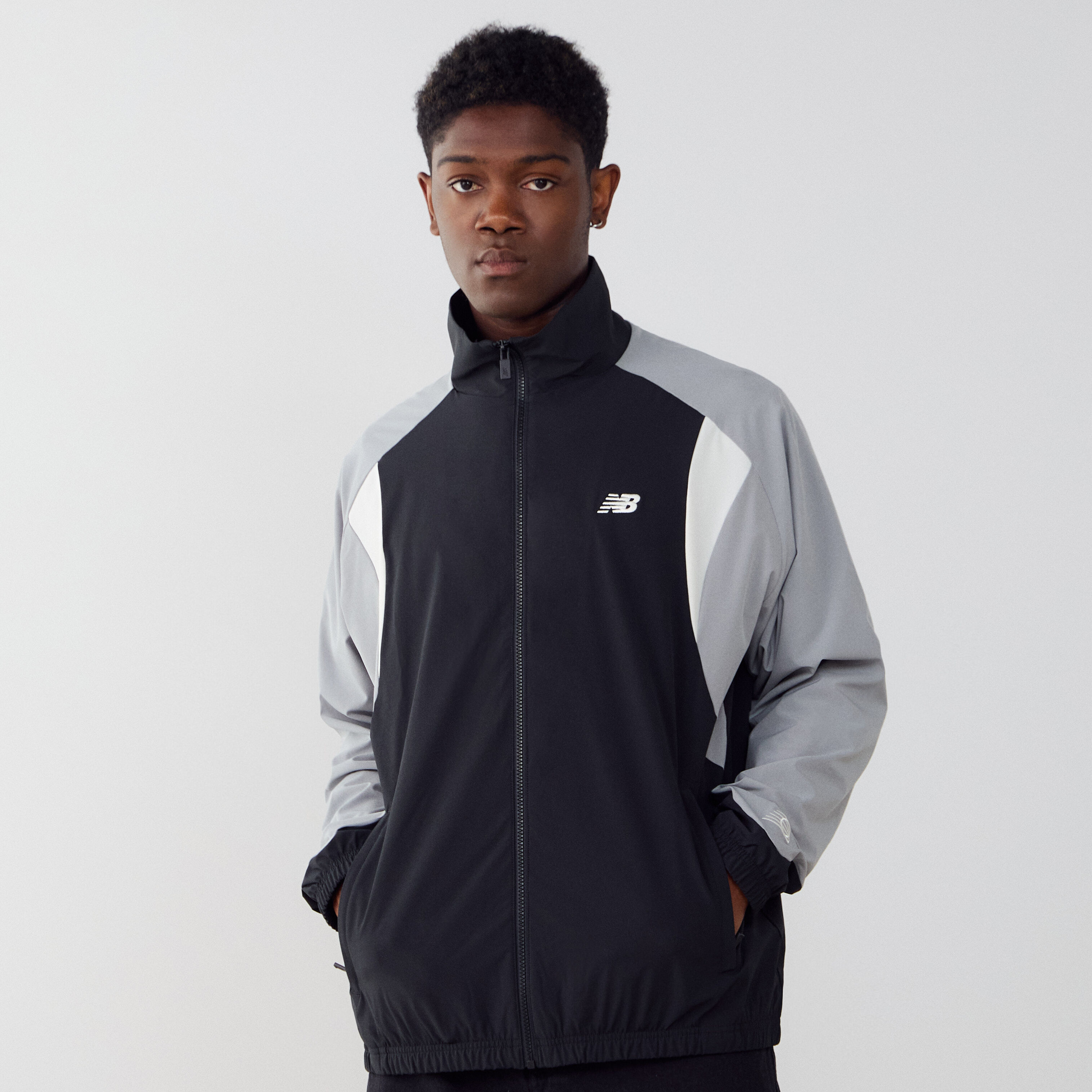 Vêtements New Balance Woven Track Jacket pour Accessoires - vue 2