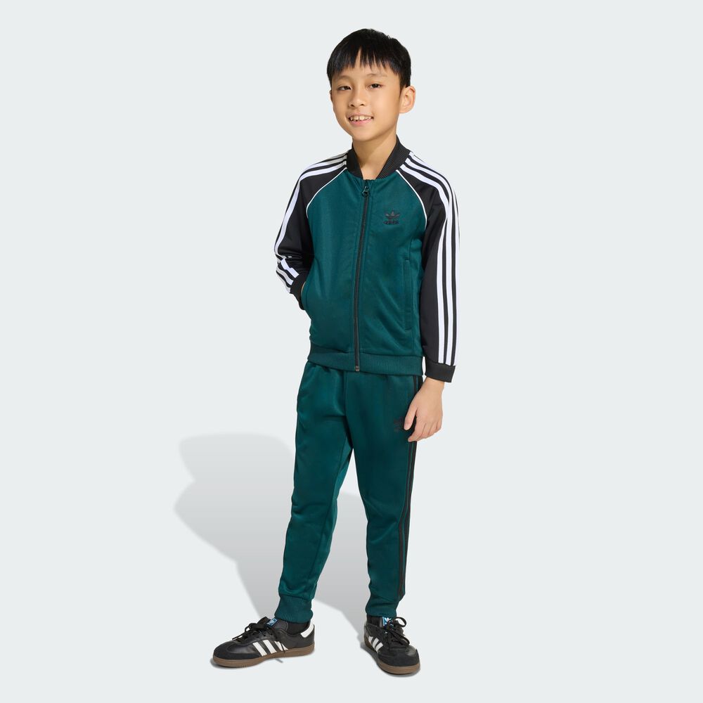 ADIDAS ORIGINALS Adicolor SST Track Suit Kids Aurora Ivy
