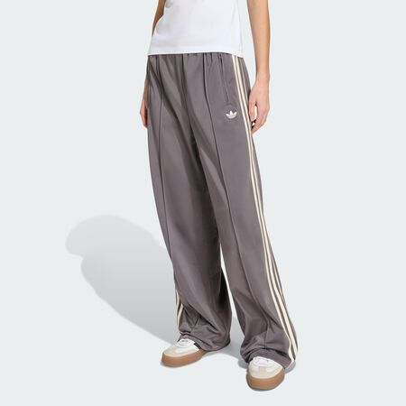 ADIDAS ORIGINALS PANTALON DE SURV&Ecirc;TEMENT AMPLE FIREBIRD Charcoal / Cream White FEMME