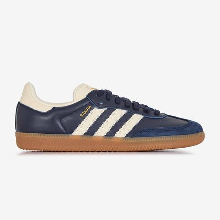 ADIDAS ORIGINALS samba SAMBA OG MARINE/BLANC HOMME