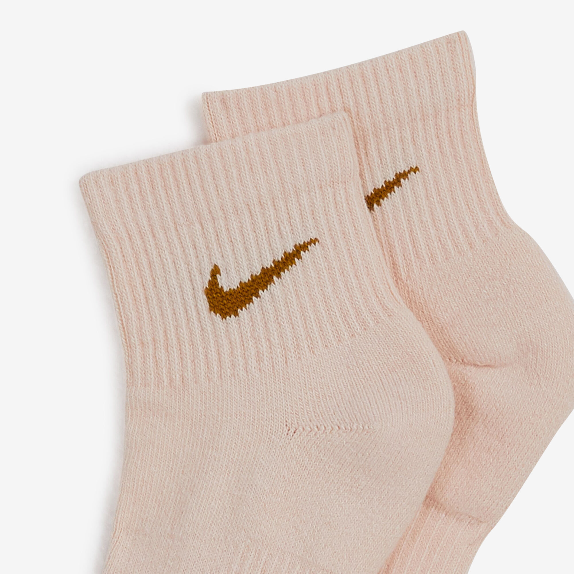 NIKE PINK BEIGE EVERYDAY MID SOCKS X3 MULTICOLOURED SOCKS MEN Courir