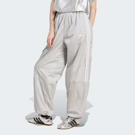ADIDAS ORIGINALS Adicolor Teamgeist Oversized Track Pants Grey Two WOMEN
