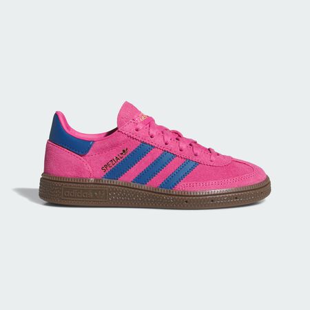 Chaussure Handball Spezial Enfants : Shock Pink / Dark Marine / Gum