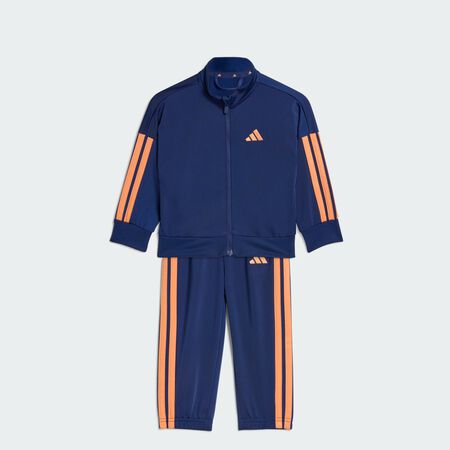ADIDAS SPORTSWEAR Essentials CLIMACOOL Track Suit Kids Dark Blue / Dusky Orange TODDLERS
