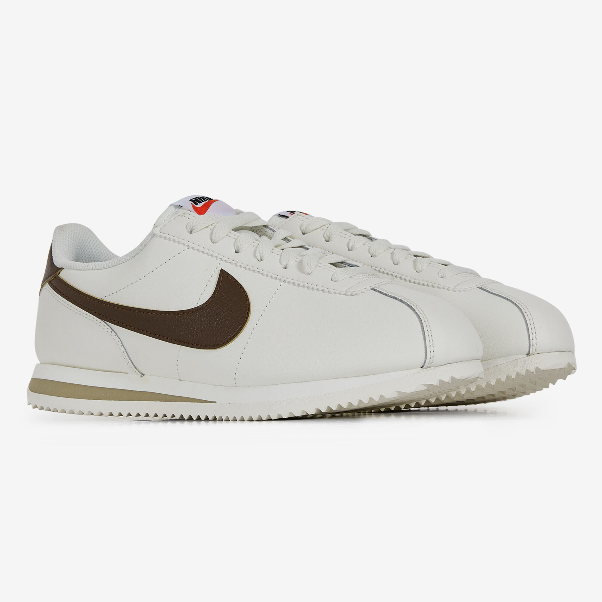 NIKE CORTEZ BEIGE BROWN SNEAKERS WOMEN Courir