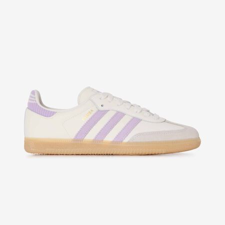 ADIDAS ORIGINALS samba SAMBA OG KNIT BLANC/LILAS JUNIOR